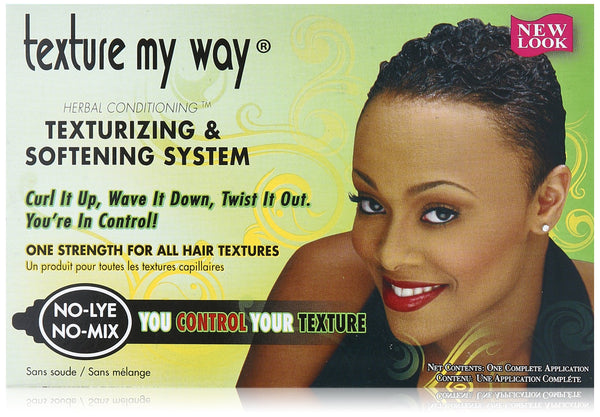 Africas Best Texture My Way Texturizing And Softening System no lye kit - Afro Hair Boutique