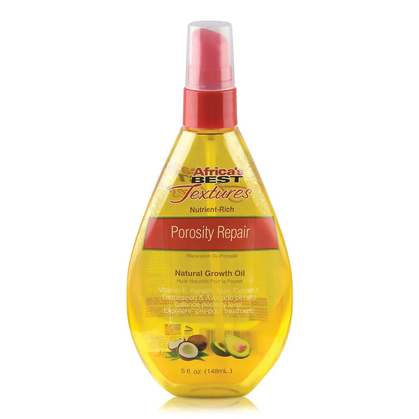 Africas Best Textures Porosity Repair Growth Oil 148ml - Afro Hair Boutique