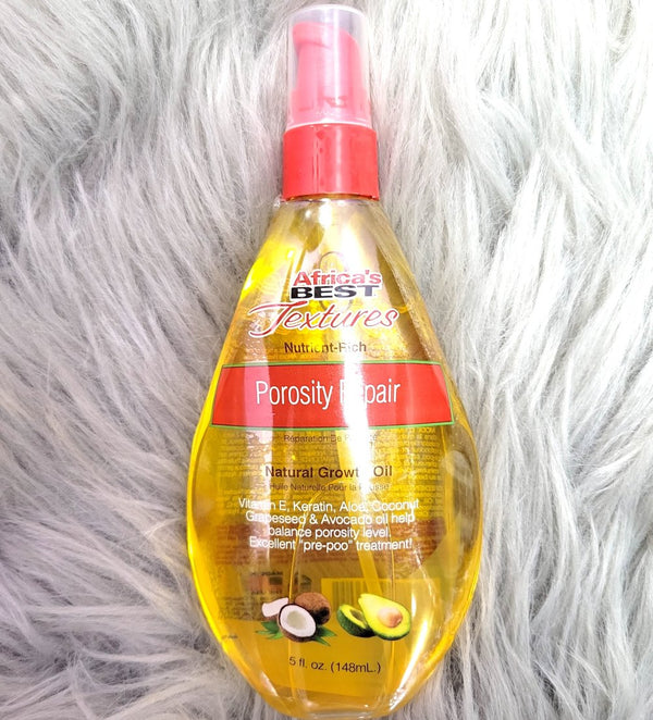 Africas Best Textures Porosity Repair Growth Oil 148ml - Afro Hair Boutique