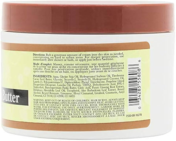 Africas Best Ultimate Organics Cocoa Butter And Shea Butter Cream 227g - Afro Hair Boutique