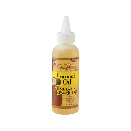 Africas Best Ultimate Organics Coconut Oil Stimulating Growth Oil 118ml - Afro Hair Boutique