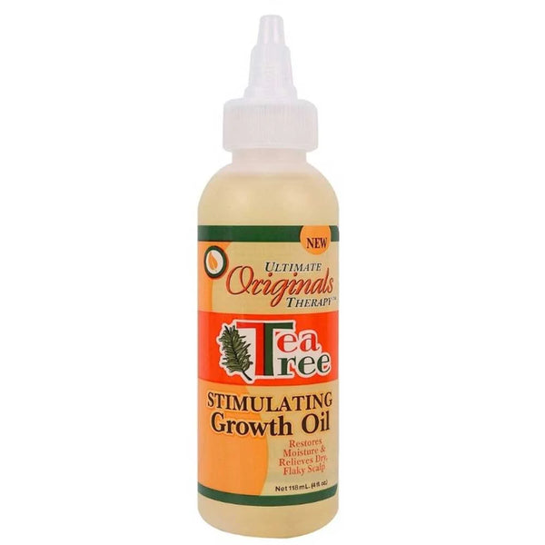 Africas Best Ultimate Organics Tea Tree Stimulating Growth Oil 118ml - Afro Hair Boutique