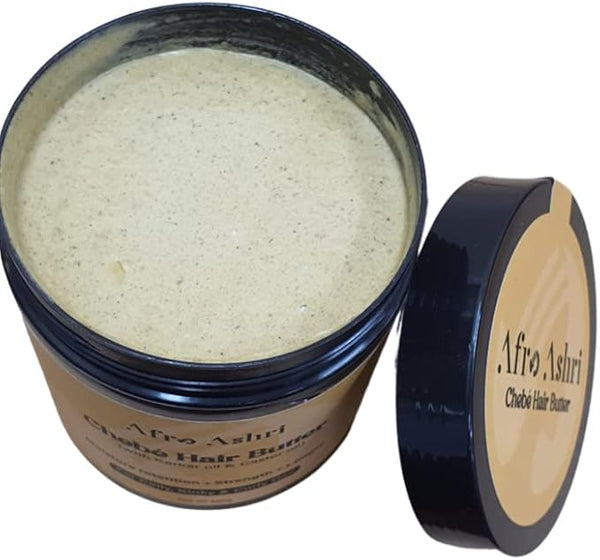 Afro Ashri Chebe Hair Growth Butter With Karkar Oil & Castor Oil 225g/375g - Afro Hair Boutique