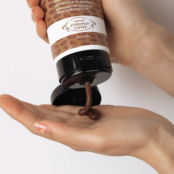 Agor Organic Coffee And Cocoa Body Scrub 300ml