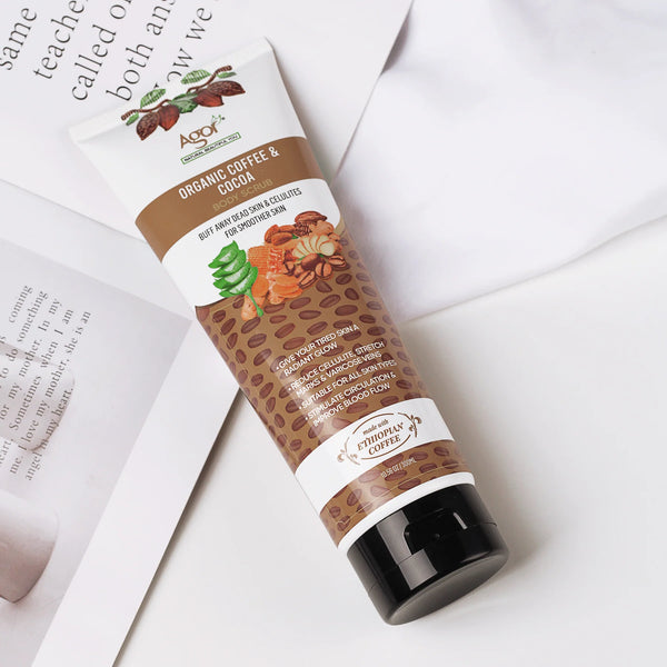 Agor Organic Coffee And Cocoa Body Scrub 300ml