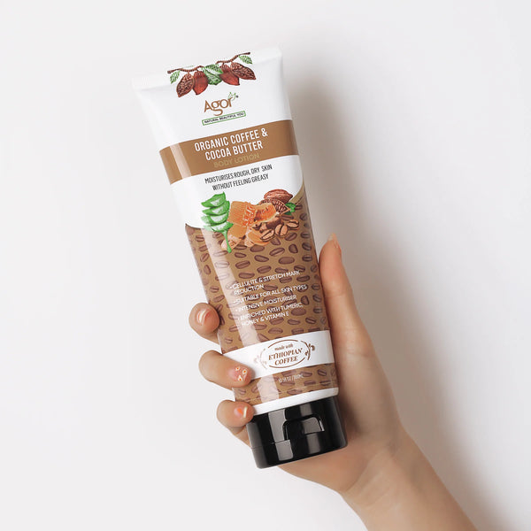Agor Organic Coffee And Cocoa Butter Body Lotion 300ml