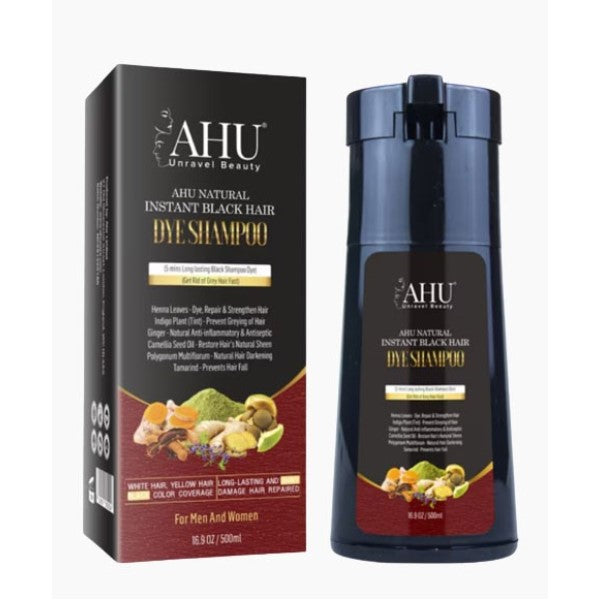AHU Care AHU Instant Black Hair Dye Shampoo