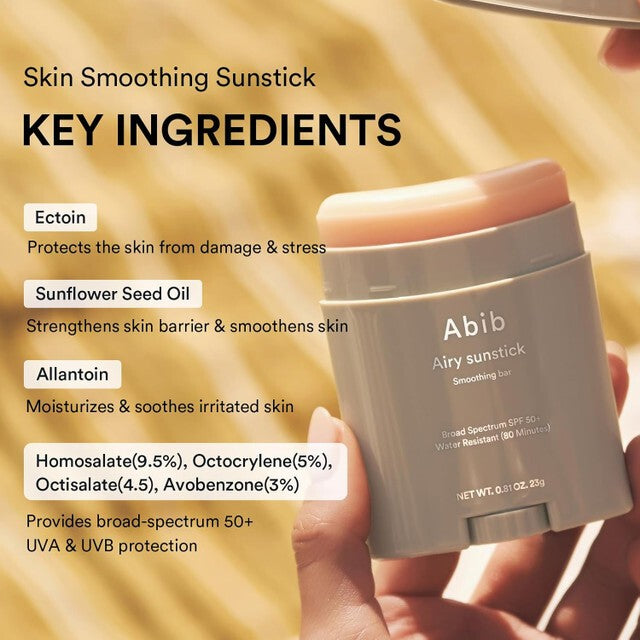 Abib  Airy Sunstick Smoothing Bar SPF50