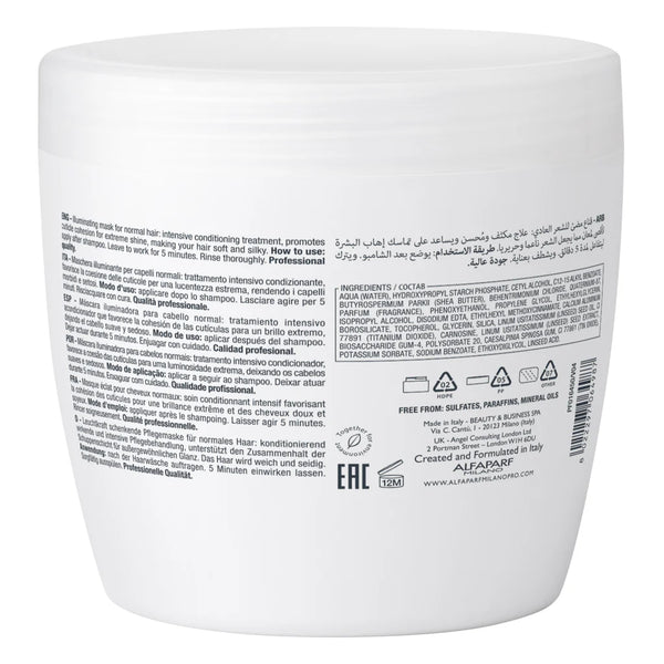Alfaparf Milano Semi Dilino Diamond Normal Hair Illuminating Mask 200ml / 500ml