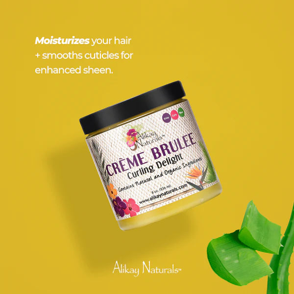 Alikay Naturals Creme Brule Curling Delight Hair Creme 236ml - Afro Hair Boutique