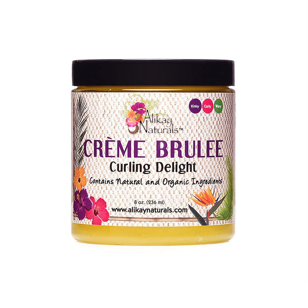 Alikay Naturals Creme Brule Curling Delight Hair Creme 236ml - Afro Hair Boutique