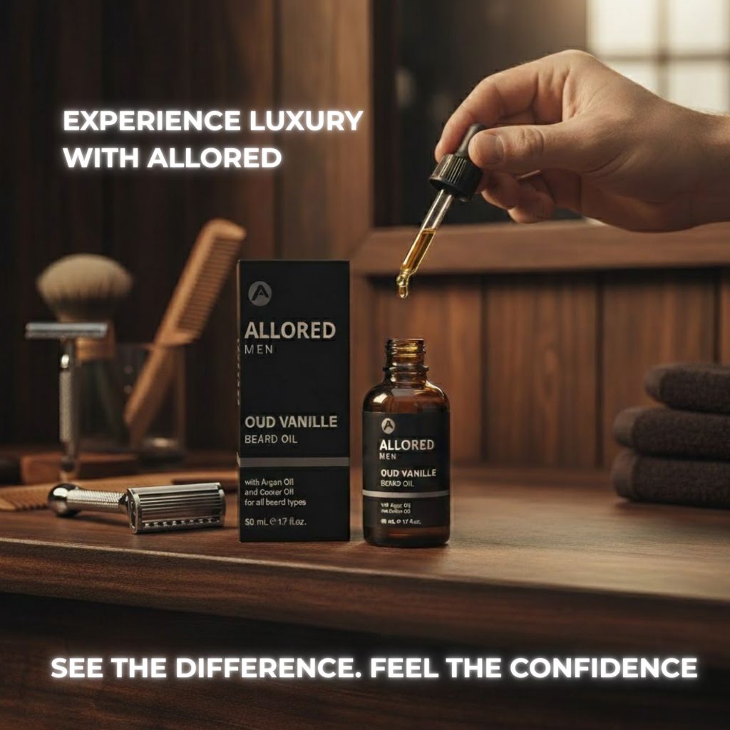 Allored Beauty  Allored Men OUD Vanille Beard Oil