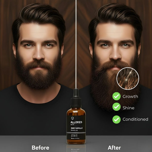 Allored Beauty  Allored Men OUD Vanille Beard Oil