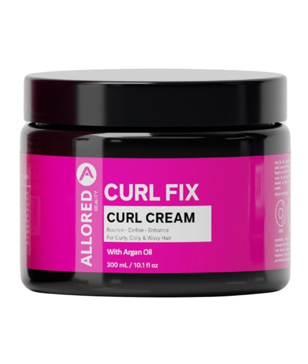 Allored Beauty  Curl Fix Curl Cream With Argan Oil