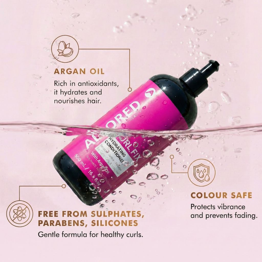 Allored Beauty  Curl Fix Hydrating Conditioner With Argan Oil