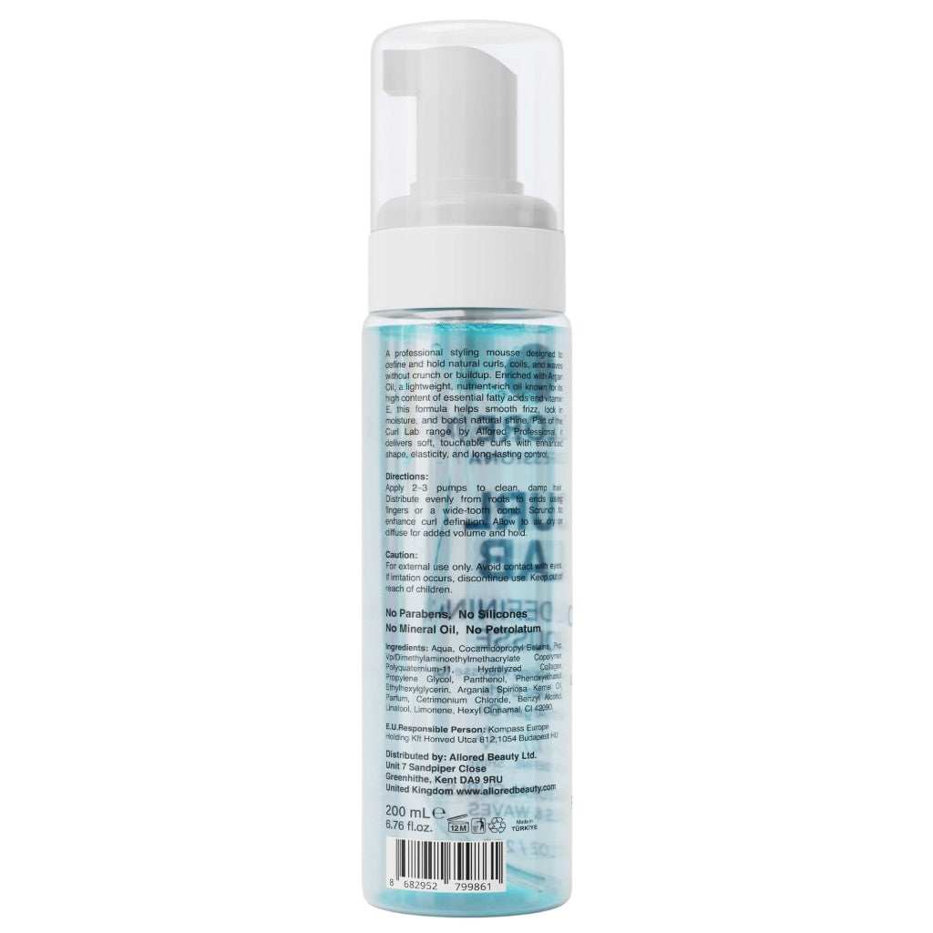 Allored Beauty  Curl Lab Argan Oil Curl Defining Mousse