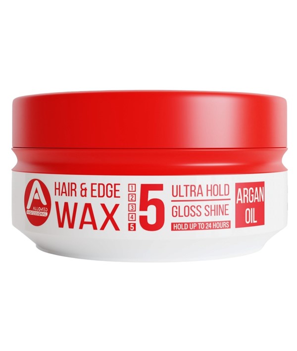Allored Beauty  Hair And Edge Wax With Argan Oil Ultra Hold 5