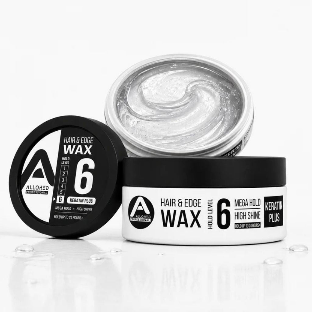 Allored Beauty  Hair And Edge Wax With Keratin Plus Mega Hold 6