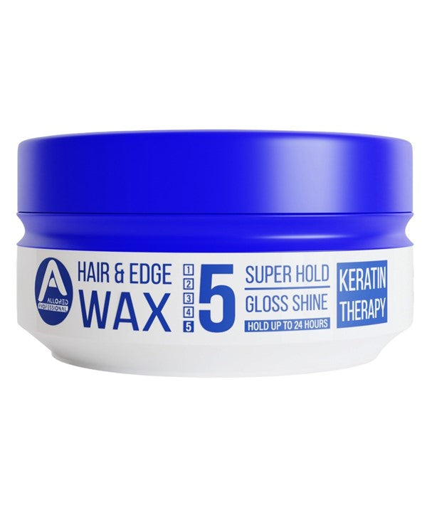 Allored Beauty  Hair And Edge Wax With Keratin Therapy Super Hold 5