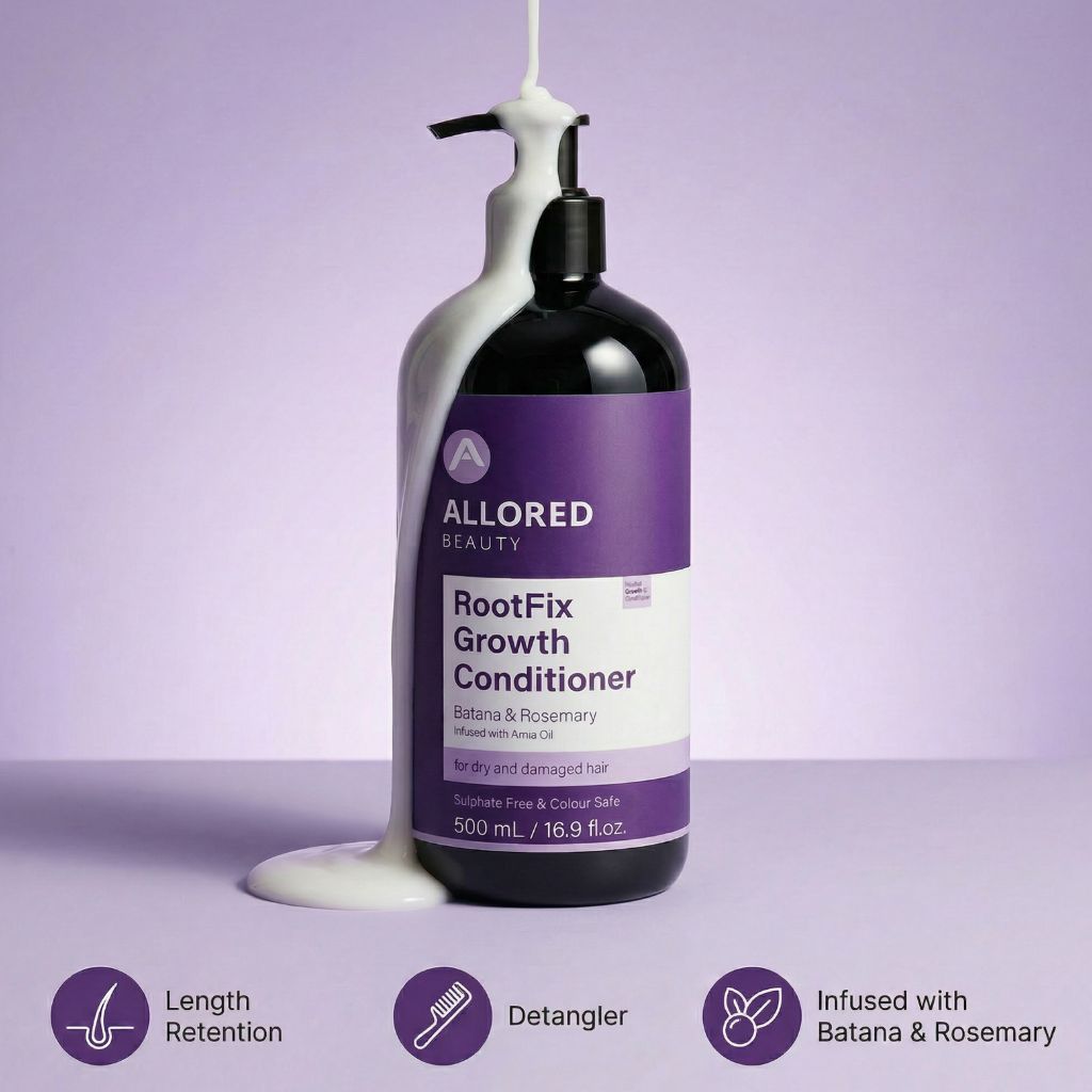 Allored Beauty  Root Fix Growth With Batana And Rosemary Conditioner