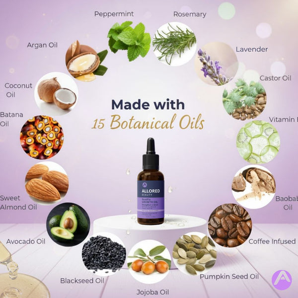 Allored Beauty  Root Fix Growth With Batana And Rosemary Oil