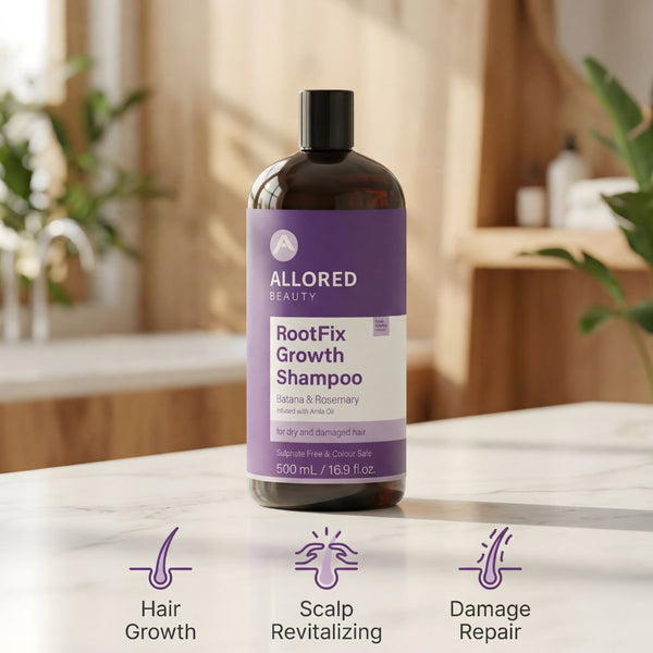 Allored Beauty  Root Fix Growth With Batana And Rosemary Shampoo