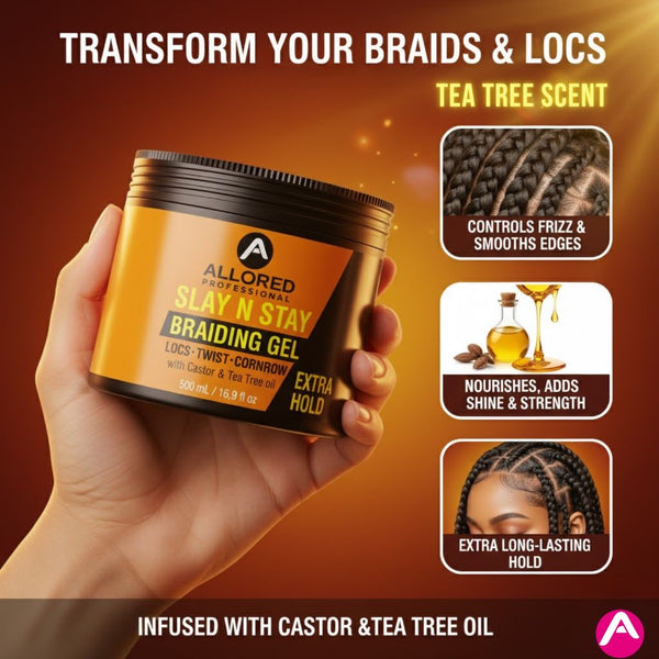 Allored Beauty  Slay N Stay Braiding Gel Extra Hold