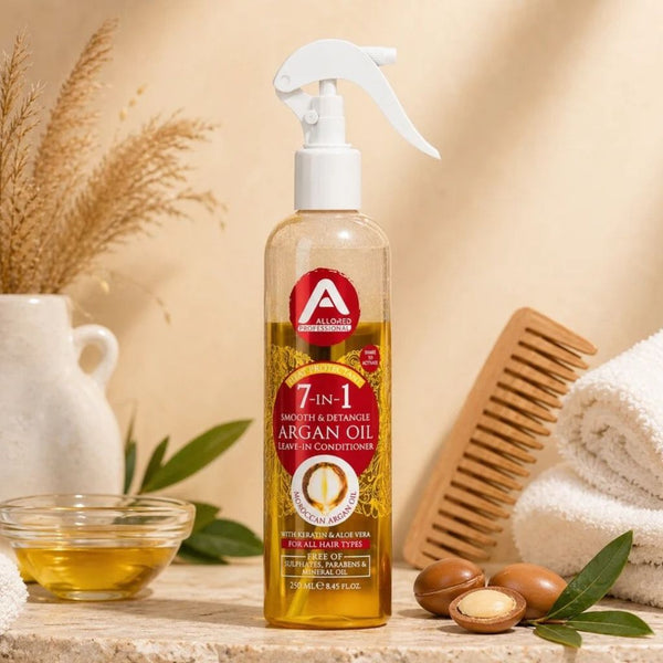 Allored Beauty  Smooth And Detangle 7In1 Argan Oil Leave In Conditioner