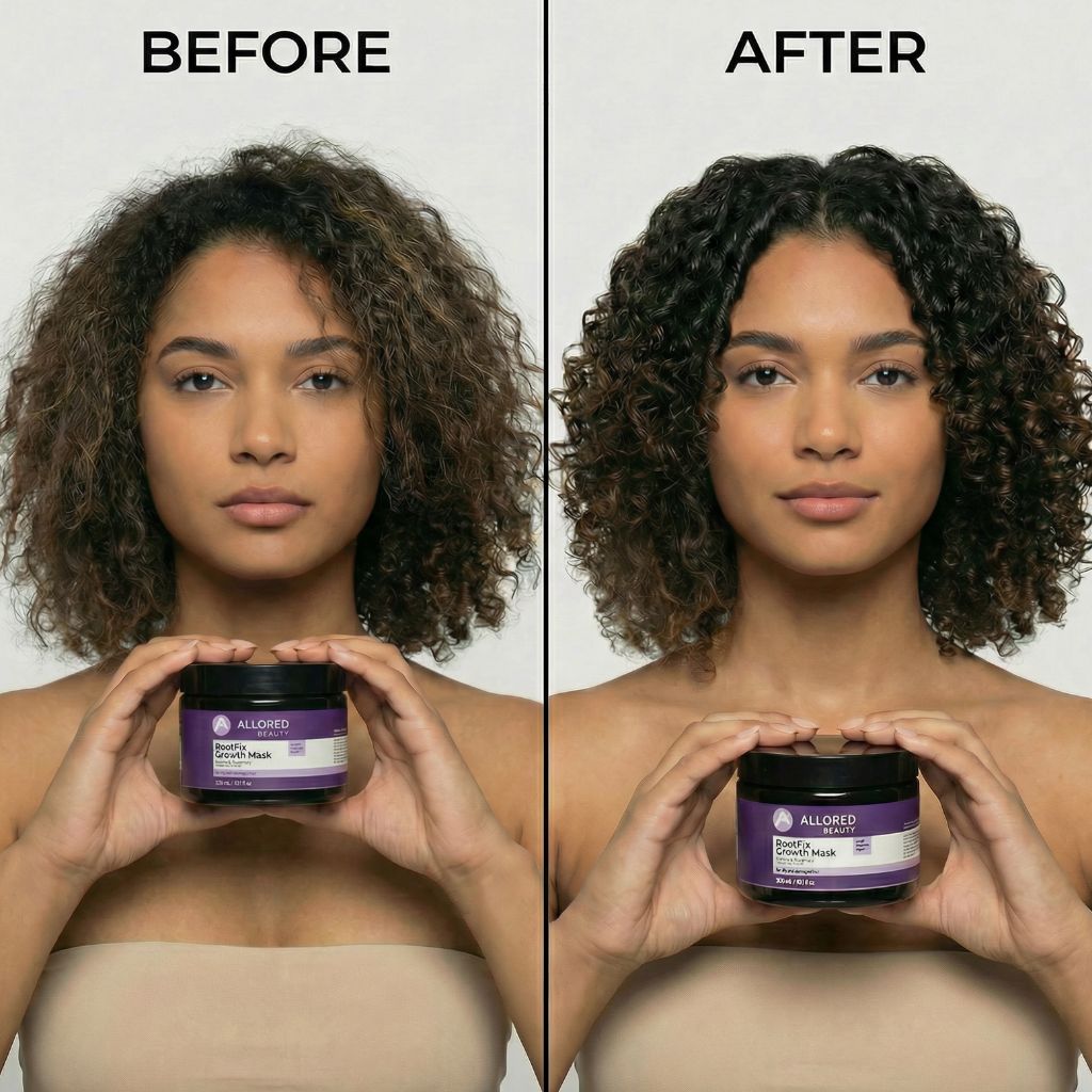 Allored Beauty  Root Fix Growth With Batana And Rosemary Mask