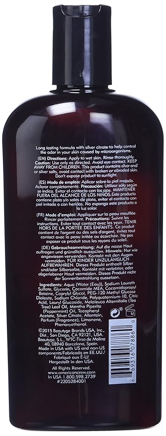 American Crew 24 Hour Deodorant Body Wash 450ml