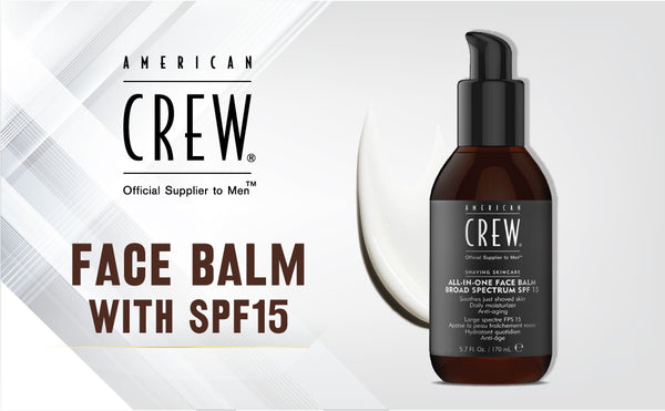 American Crew All In One Face Balm Broad Spectrum SPF 15 170ml