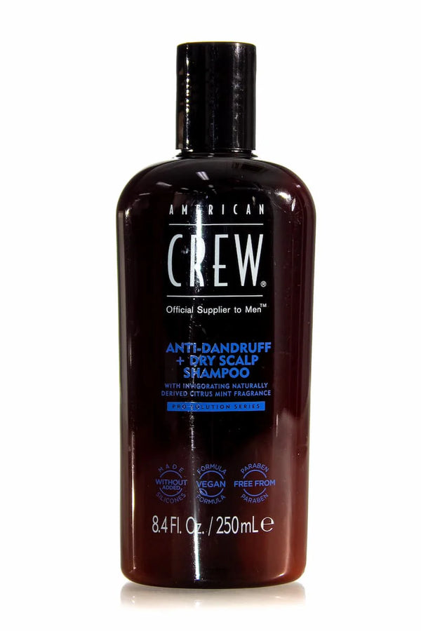 American Crew Anti-Dandruff + Dry Scalp Shampoo 250ml - Afro Hair Boutique