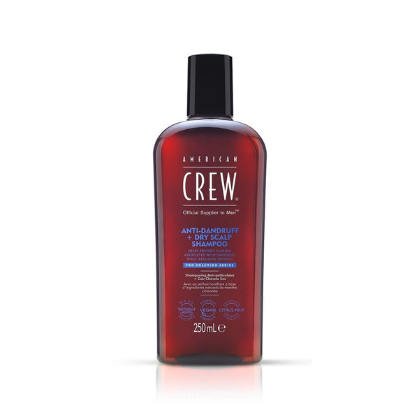 American Crew Anti-Dandruff + Dry Scalp Shampoo 250ml - Afro Hair Boutique