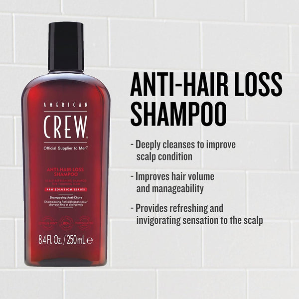 American Crew Anti Hair Loss 2 Step System - Afro Hair Boutique