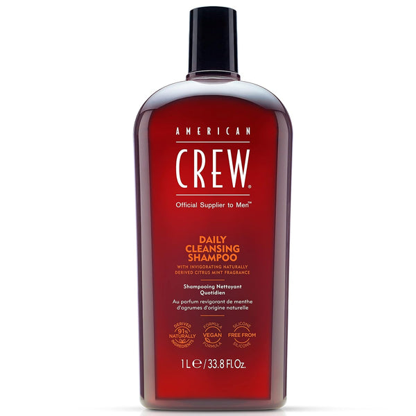 American Crew Daily Cleansing Shampoo 250ml, 450ml / 1000ml - Afro Hair Boutique