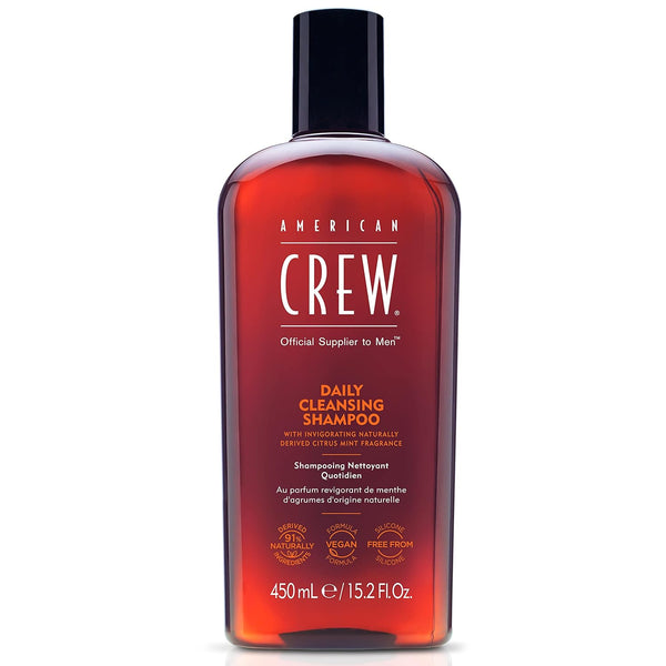 American Crew Daily Cleansing Shampoo 250ml, 450ml / 1000ml - Afro Hair Boutique