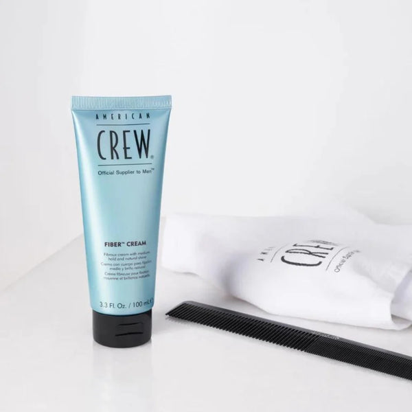 American Crew Fiber Cream with Medium Hold & Shine 100ml - Afro Hair Boutique
