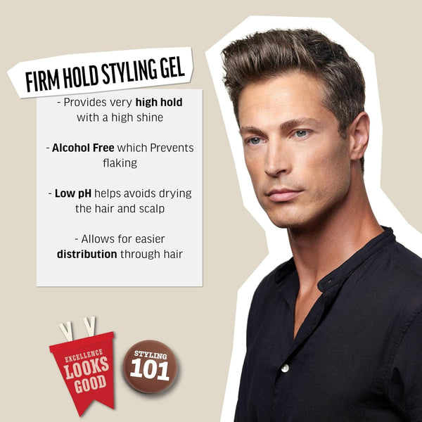 American Crew Firm Hold Styling Gel 250ml / 1000ml - Afro Hair Boutique