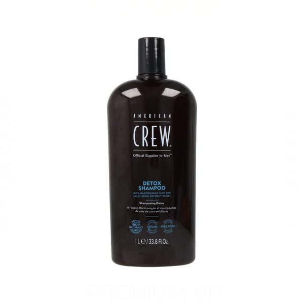 American Crew Hair & Scalp Detox Shampoo For Men Shampoo 250ml / 1000ml - Afro Hair Boutique