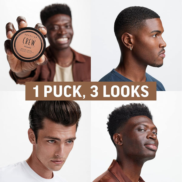American Crew High Shine Medium Hold Pomade 50g - Afro Hair Boutique