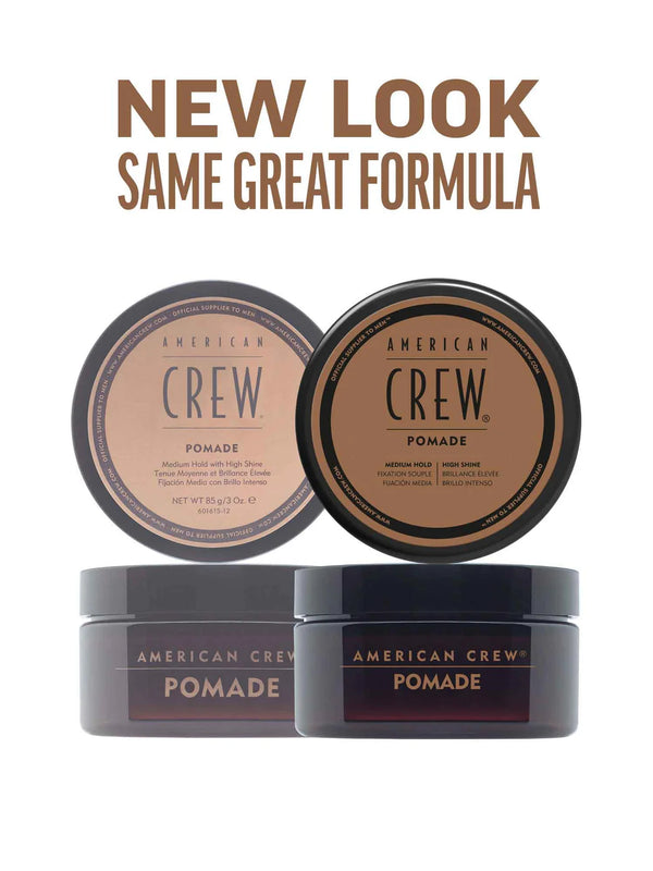 American Crew High Shine Medium Hold Pomade 50g - Afro Hair Boutique