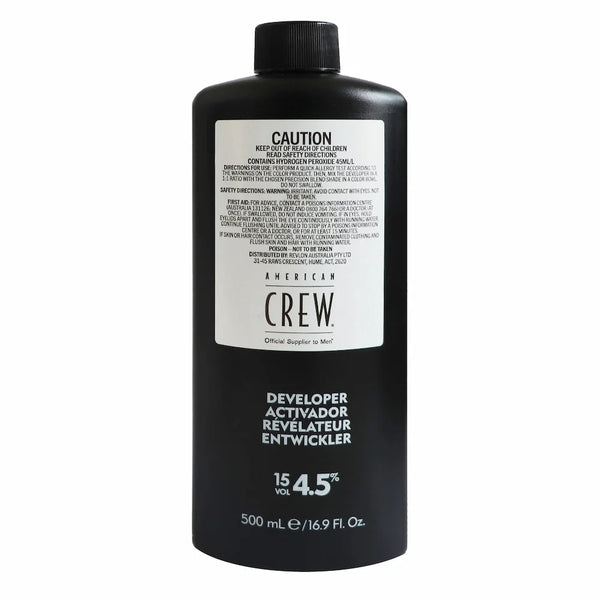 American Crew Precision Blend Developer 15 Vol 4.5% 500ml - Afro Hair Boutique