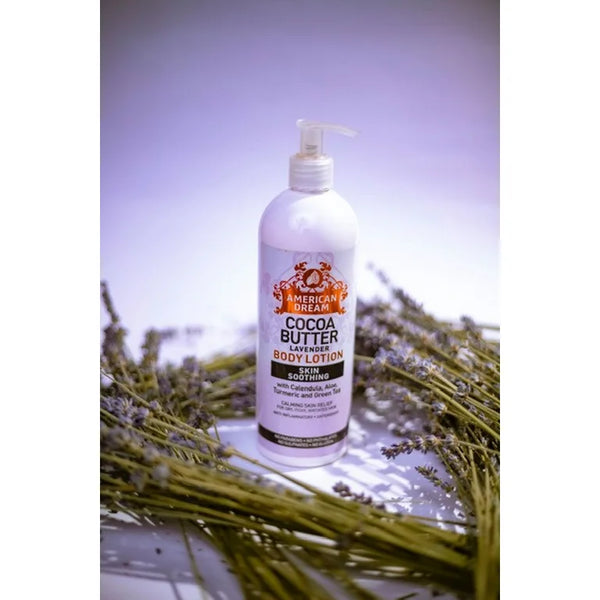 American Dream Cocoa Butter Body Lotion Lavender 473ml - Afro Hair Boutique