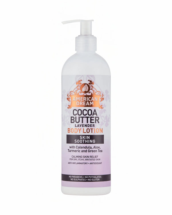 American Dream Cocoa Butter Body Lotion Lavender 473ml - Afro Hair Boutique