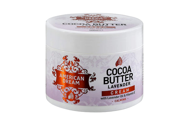 American Dream Cocoa Butter Cream With Lavender 500ml - Afro Hair Boutique