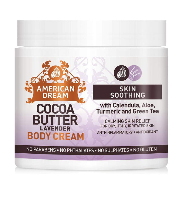 American Dream Cocoa Butter Lavender Body Cream 100g / 453g - Afro Hair Boutique