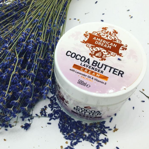 American Dream Cocoa Butter Lavender Body Cream 100g / 453g - Afro Hair Boutique