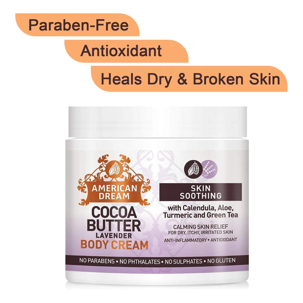 American Dream Cocoa Butter Lavender Solid Complex 56g / 113g - Afro Hair Boutique
