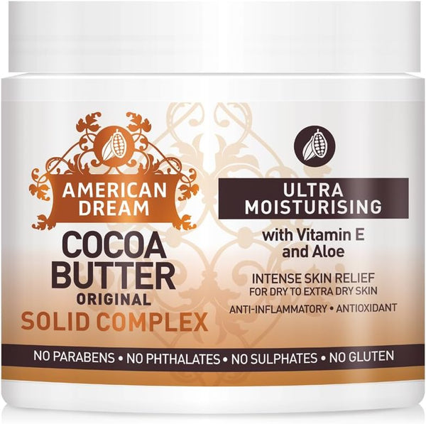American Dream Cocoa Butter Original Solid Complex 56g / 113g - Afro Hair Boutique