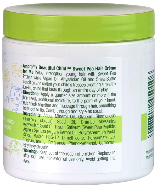 Ampro Beautiful Child Sweet Pea Hair Crème For Me 142g - Afro Hair Boutique